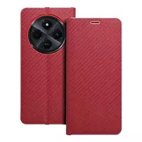 OEM LUNA Book Carbon case for Xiaomi Redmi 14C, red