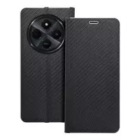 OEM LUNA Book Carbon Case for Xiaomi Redmi 14C, Black