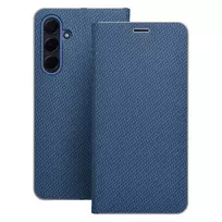 OEM LUNA Carbon book-style phone case for Samsung Galaxy A15 4G (A155) | A15 5G (A156), blue