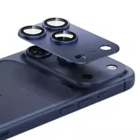 OEM Benks Tempered Glass Lens Protector (C070) for iPhone 17 Pro Max (3-piece lens cover) in blue