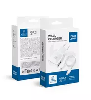 Blue Star TFK-TC-1100B travel charger | 5W | USB-A, Lightning | with USB-A to Lightning cable included | white