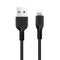 Hoco X20 data transfer and charging cable | USB-A to Lightning | 1m | black