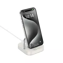 Hoco CQ16B 2-in-1 wireless charger | Qi | 5W | white