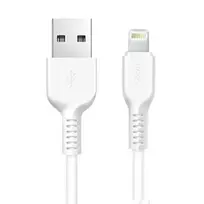 Hoco X20 data transfer and charging cable | USB-A to Lightning | 18W | 1m | white