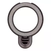 OEM Phone stand CIRCLE GLITTER - adhesive - black