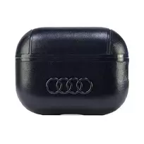 Audi Leather Big Logo AirPods Pro 2 case black|black AU-APP2-GT|D3-BK