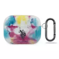 U.S. Polo Assn. US Polo USACAPPCUSML AirPods Pro case, Multicolor Tie  AND  Dye Collection