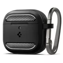 Spigen Rugged Armor AirPods 4 Black | Matte Black ACS08642