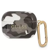GUESS GUAPUCAMG AirPods Pro cover black | black Camo Collection
