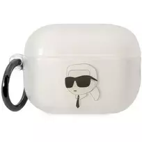 Karl Lagerfeld KLAP2HNIKTCT Airpods Pro 2 (2022|2023) transparent cover Ikonik