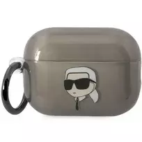Karl Lagerfeld KKLAP2HNIKTCK Airpods Pro 2 cover black|black Ikonik