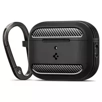 Spigen Rugged Armor Apple AirPods Pro 3 Matte Black