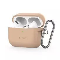 Tech-Protect SILICONE HOOK FOR APPLE AIRPODS PRO 1 / 2 - CAFFE LATTE