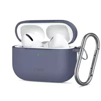 Tech-Protect Silicone Hook for Apple AirPods Pro 3, Baby Blue