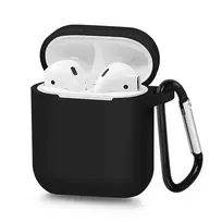 Toptel Silicone Case for AirPods 1 - Black