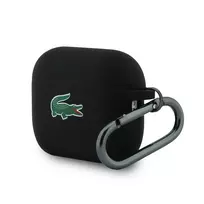 Lacoste Liquid Silicone Case with Croc Logo for AirPods Pro 3, Black