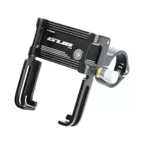Gub bike phone holder + silicone strap P10 Aluminum black