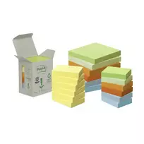 Post-It Sticky notes Recycled, yellow, size 38x51mm, 6 pcs/pack