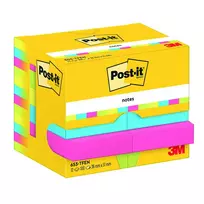 Post-It Sticky notes Energetic, 38x51 mm, 12 pcs/pack