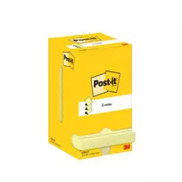 Post-It Sticky notes Z-Notes, 76 x 76 mm, 12 pcs/pack, canary yellow
