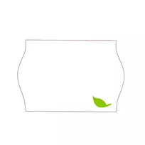 Aurika Low-tack adhesive labels, 26 x 16 RR, white, 1000 labels (5 per pack)
