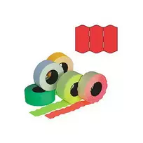 Aurika Marking gun labels 26x16mm, red, 5 pcs./pack.
