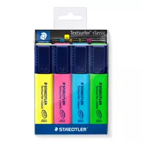 Staedtler Text marker set TEXTSURFER 364 4 colors
