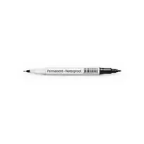Forpus Writable CD/DVD marker, double-sided, black (0.6mm/1.0mm)