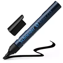 Schneider Permanent marker Maxx 233, slant tip, 1-5 mm, black
