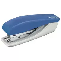 LEITZ Mini stapler, recycle, binds up to 10 sheets, blue