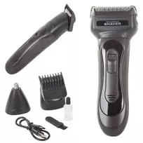 Goodbuy beard trimmer | shaver | nose hair trimmer, black