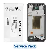 SAMSUNG ServicePack LCD Display for A35 5G A356B GH82-34221A, Midnight Blue
