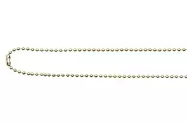 Cardkeep Chain for ID card, length 76 cm, silver color, 10 pcs/pack