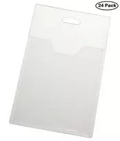 Europel Card / document holder open 60x90mm, 24 pieces.