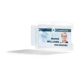 Durable Card holder. Recycled for 2 cards, pack of 10
