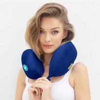 TRAVEL BLUE Massage Memory Foam U-shaped Neck Pillow