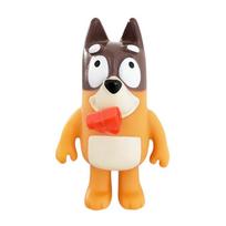 Bluey ir Bingo Anime figūrėlės PVC lėlės Suspausk ir skleisk garsą Iškišk liežuvį Juokingi ir stresą mažinantys vaikų žaislai