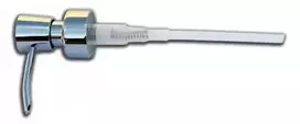 Ferro atsarginės dalys - muilo dozatoriaus pompa, plastikinė/chromuota 0155, Y0