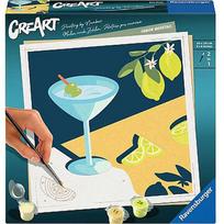 Ravensburger CreArt - Mocktail Lemon, painting 25561