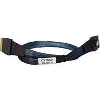 Icy Dock ICY BOX cable SlimSAS x8 SFF-8654 > SlimSAS x8 SFF-8654 black, 50cm MB406L-B