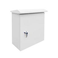 Lauko vandeniui atspari dvivėrė elektros paskirstymo dėžė 400x300x250mm spalva