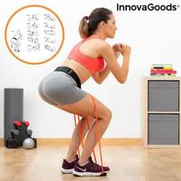 Diržas su pasipriešinimo juostomis - InnovaGoods - Bootrainer - Fitnesas - Unisex - Juodas
