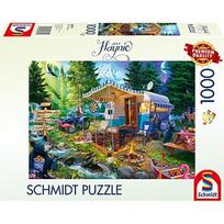 Schmidt Spiele Jeff Haynie: With the Caravan in the Mountains, Puzzle 1000 pieces 58575
