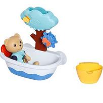 Zapf Creation BABY born® Splish Splash Bathtub with Teddy Bear, Toy Figure 838105