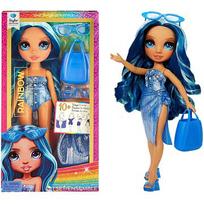 MGA Entertainment Rainbow High Swim & Style - Skyler (Blue), doll 507307-EUC