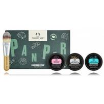 Veido kaukių rinkinys The Body Shop Pamper Me Please Valomosios Drėkinančios Spindesį suteikiančios