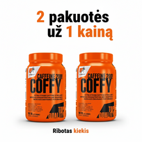 Extrifit COFFY STIMULANT 100 tab. x 2 vnt Kofeinas kapsulėmis