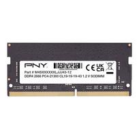 PNY MN8GSD42666 atminties modulis 8GB 1 x 8GB DDR4 260-pin SO-DIMM