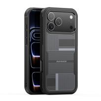 Dėklas Dux Ducis Shld Apple iPhone 17 Pro Max juodas (Umbra Pattern)