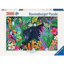 Ravensburger Puzzle Panther in the Blooming Jungle (3000 pieces) 12001748
